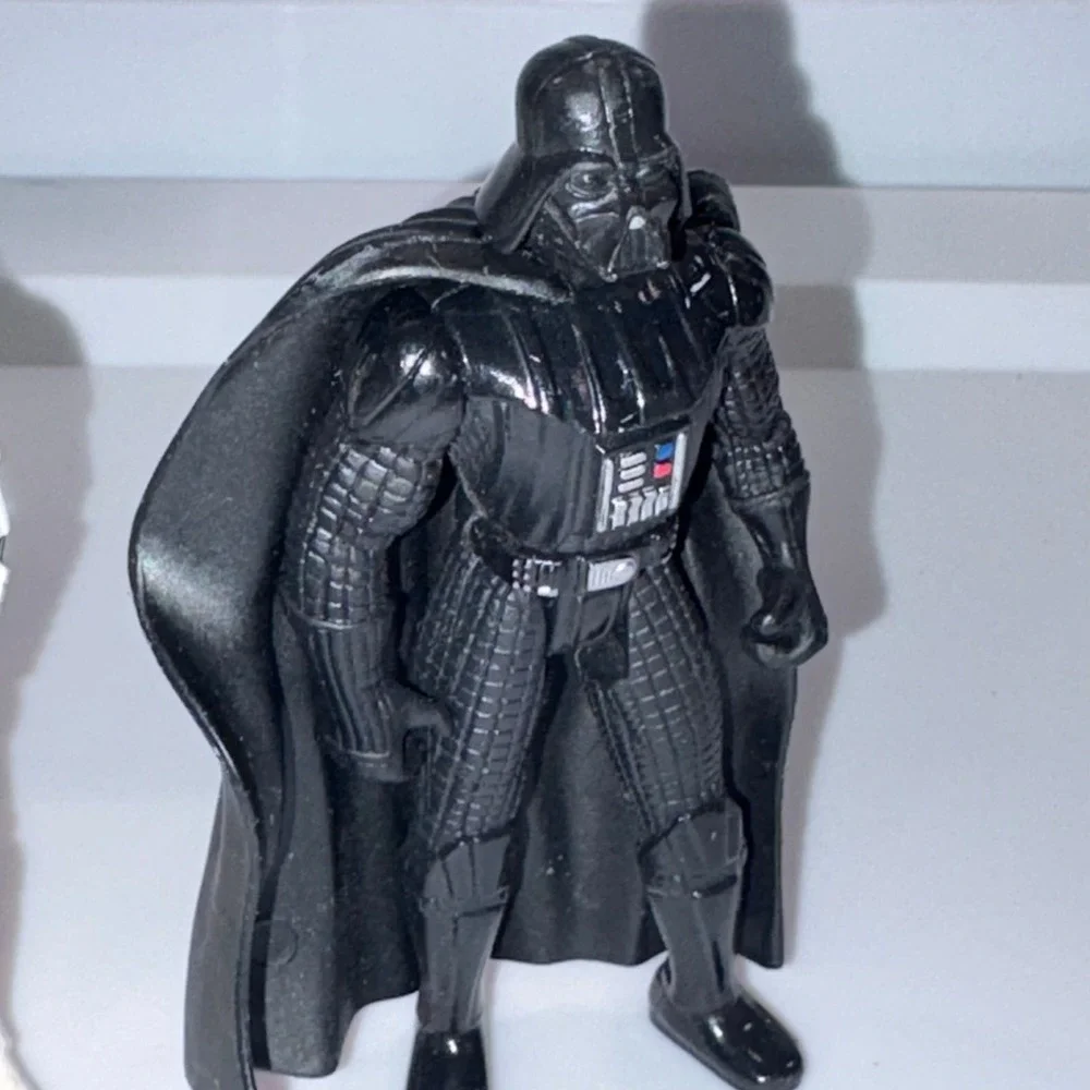 Vintage Action Figure Lot 3pc Star Wars 4in Black White Kenner Hasbro